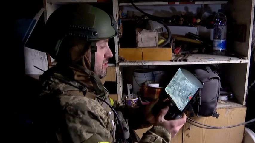 Video: Ukrajinci brání Bachmut i pomocí stovky dronů